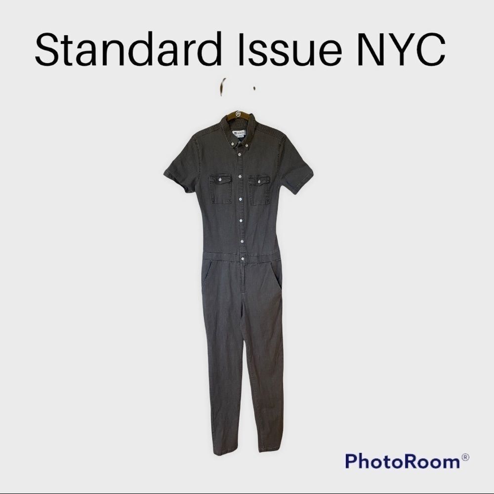 Standard Issue Nyc Button Up Jumpsuit Unisex - image 1